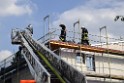 Dachstuhlbrand Koeln Poll Geislarerstr P610